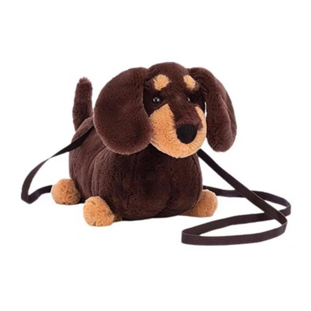 PetPurse – Pluche Dieren Schoudertasje: Puppy, Schaap & Schildpad