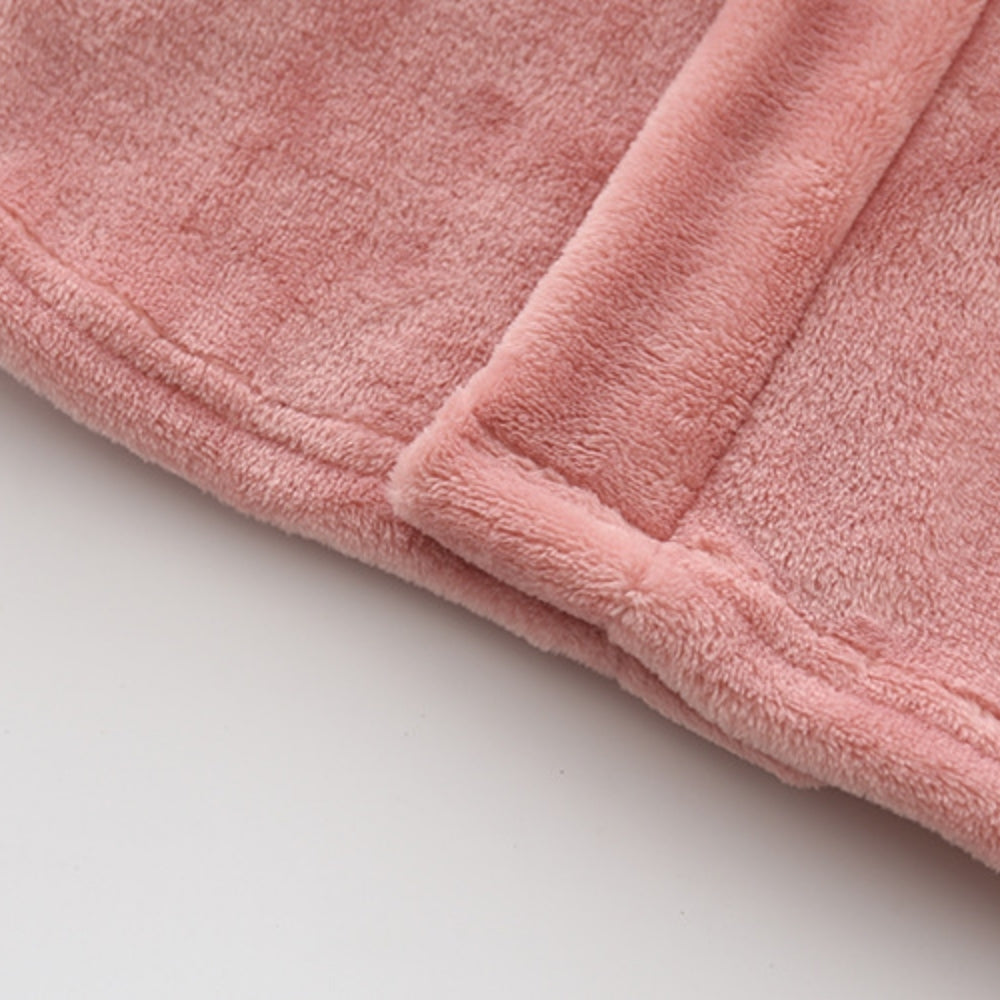 CozyNest – Warme Kinderbadjas met Capuchon
