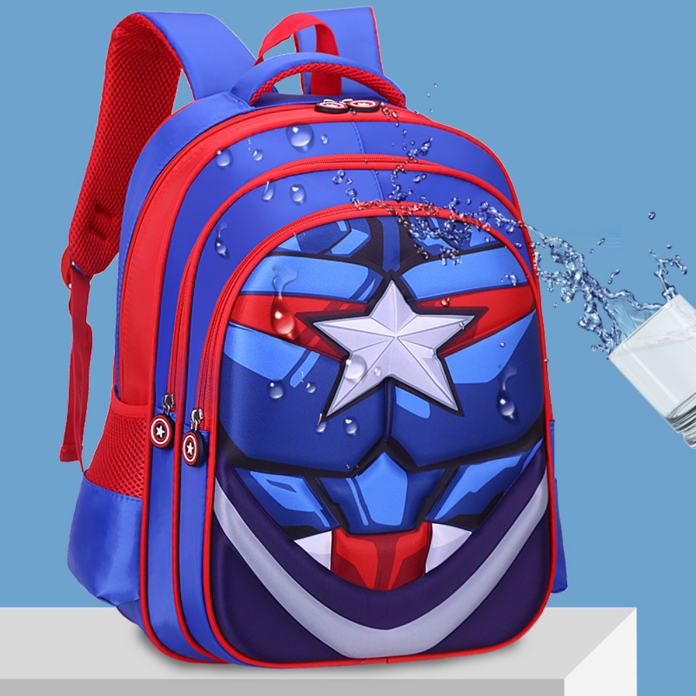 HeroShell – 3D Schoolrugzak voor Jongens