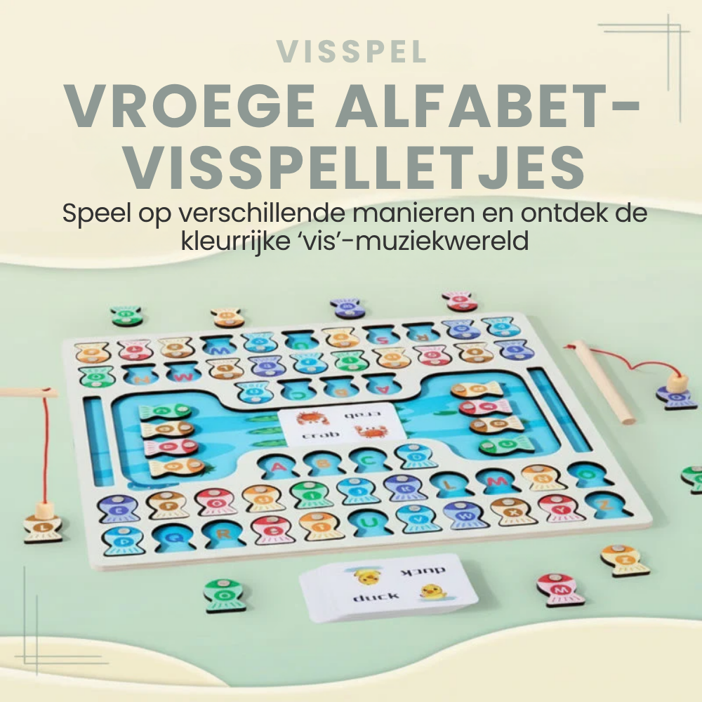 FishLearn – Magnetisch ABC Leerspel