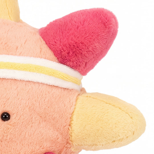SportySmiles – Grappige Knuffel met Gezichtje