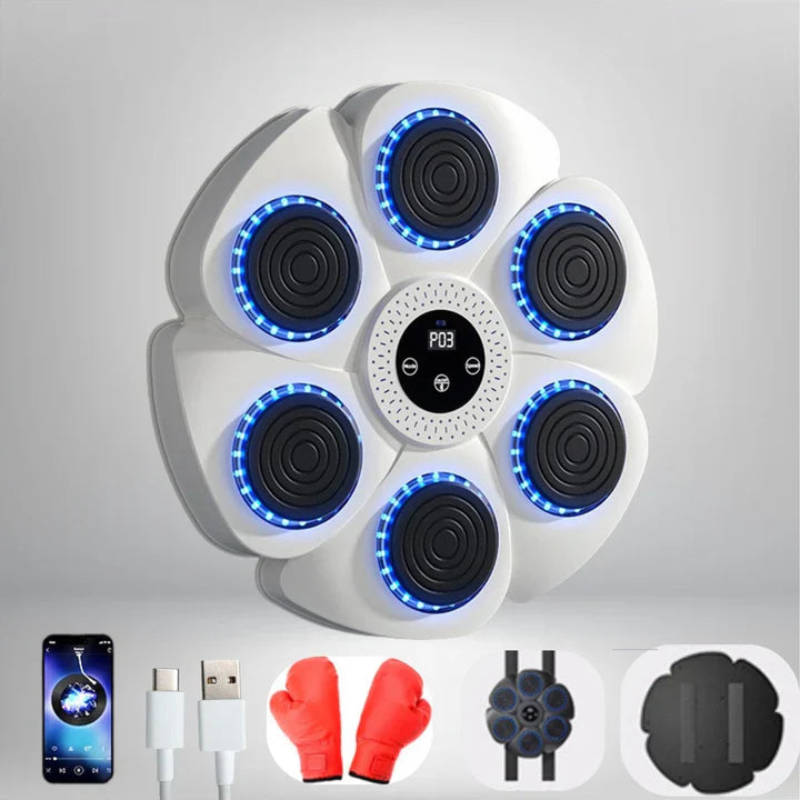 PunchPlay™ – Smart Boksmachine voor Kinderen en Volwassenen – Interactieve Trainer Thuis