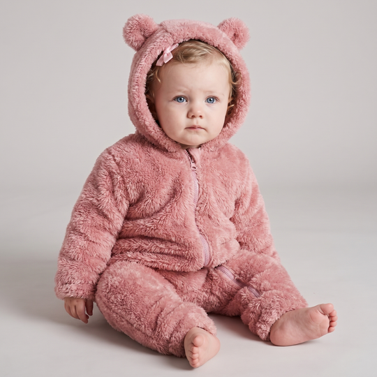 CuddleBear – Baby Onesie met Berenoortjes