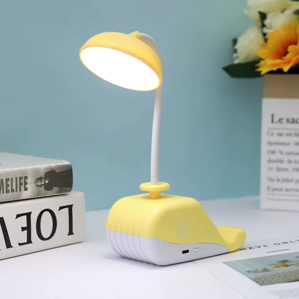 SnailGlow – LED Bureaulamp met Pennenhouder