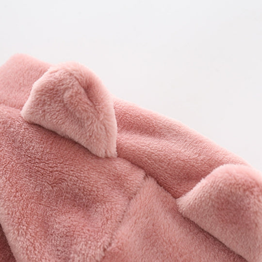 CozyNest – Warme Kinderbadjas met Capuchon