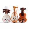StringCharm – Pipa, Gitaar & Viool Knuffel Sleutelhanger