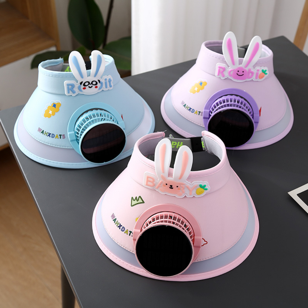 SunnyBreeze – Kinder Zonneklep met Ventilator