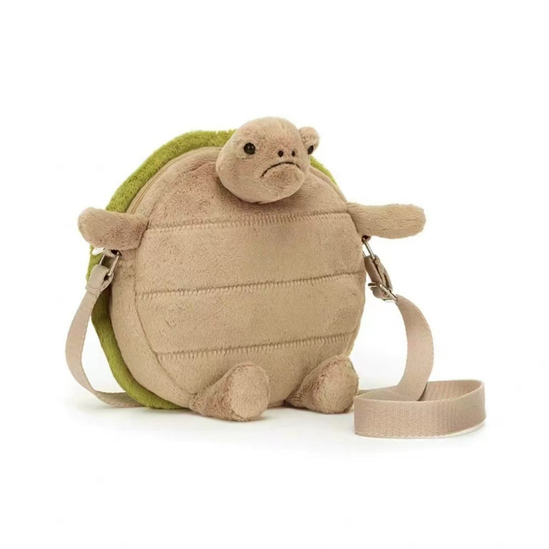 PetPurse – Pluche Dieren Schoudertasje: Puppy, Schaap & Schildpad
