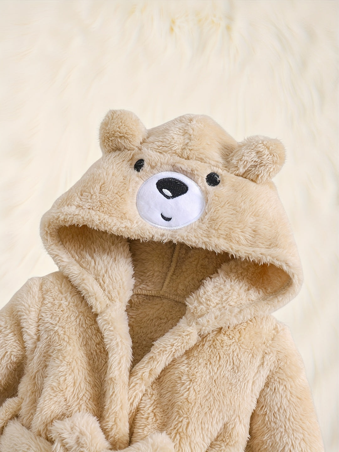 CuddleBear™ – Kinder Badjas met Capuchon – Zacht & Warm