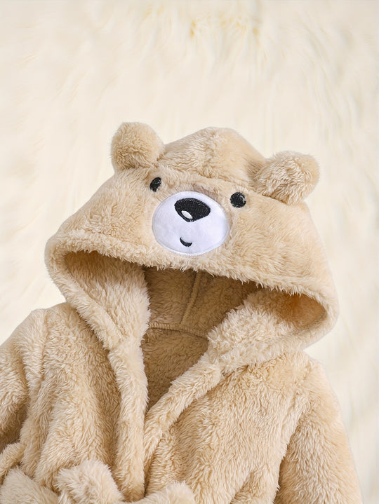 CuddleBear™ – Kinder Badjas met Capuchon – Zacht & Warm