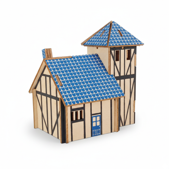 WesternFarmhouse – 3D Houten Bouwpuzzel Boerderij