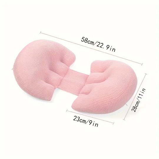 MammaNest™ - Ergonomisch Zwangerschapskussen voor Maximale Ondersteuning
