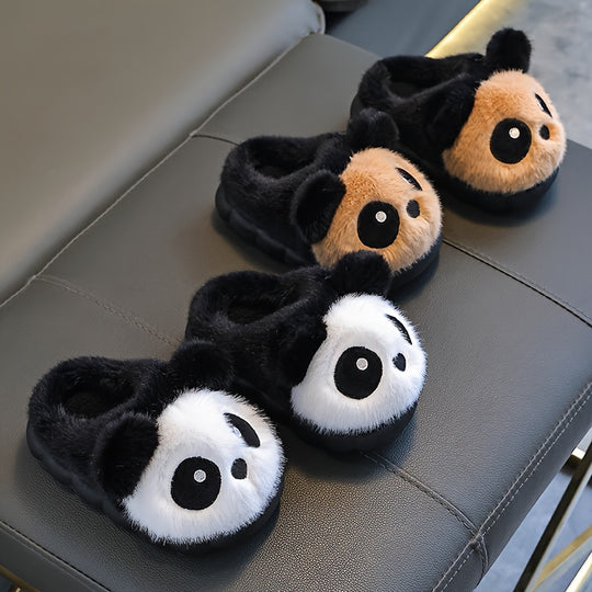 PandaSteps™ – Warme Pluche Winter Slippers voor Kinderen