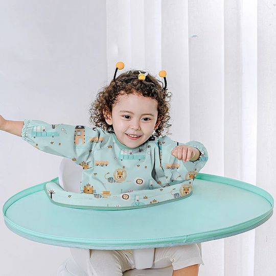 TinyDiner™ – Antislip Slabbetje met Placemat voor Baby’s