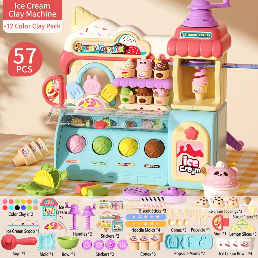 ClayCream – Klei IJsmaker Speelset