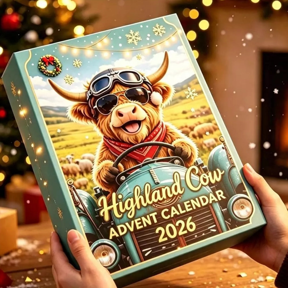 HooglanderCountdown – Schotse Hooglander Adventskalender met Verrassingen
