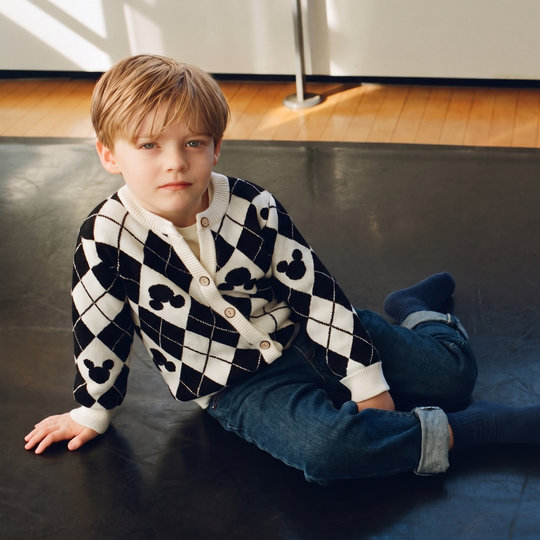 CozyKnit – Kinder Vest met Knopen voor Jongens en Meisjes