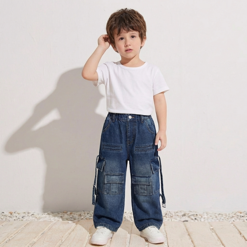 Olin – Multi Pocket Jeans