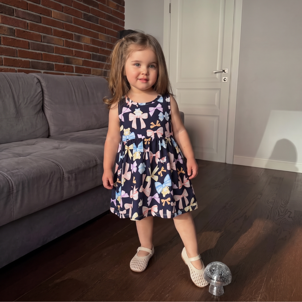 BloomBelle – Meisjes Zomerjurk zonder Mouwen
