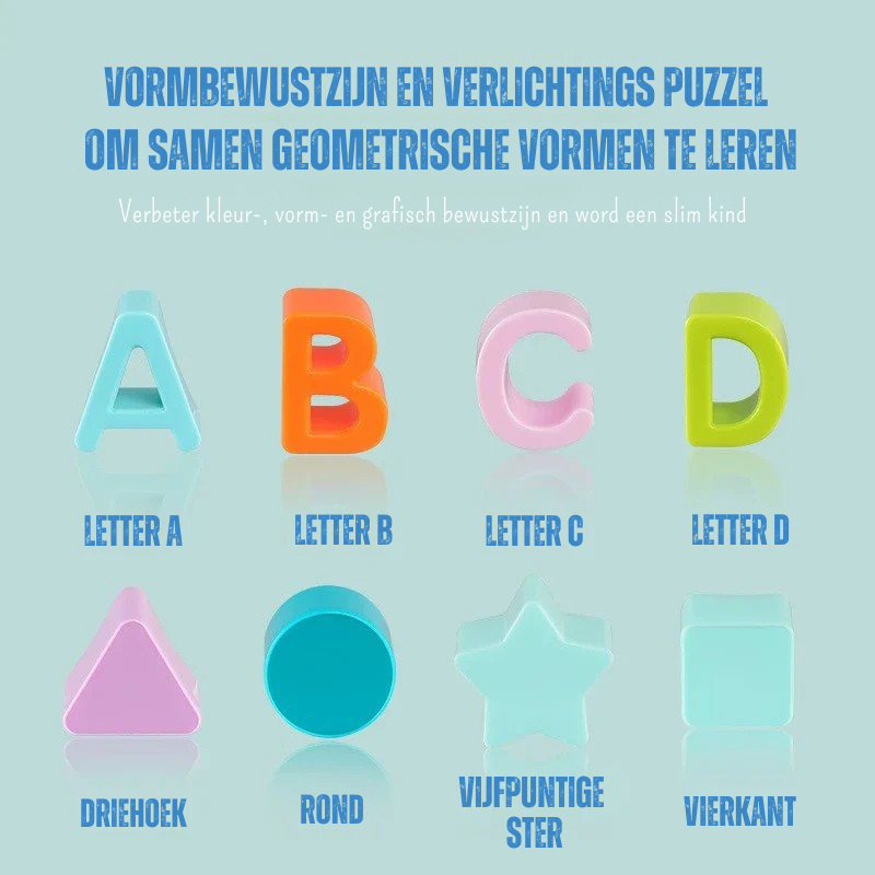 ColorBlocks™ – Educatieve Vormensorteerder – Interactief Peuter Speelgoed