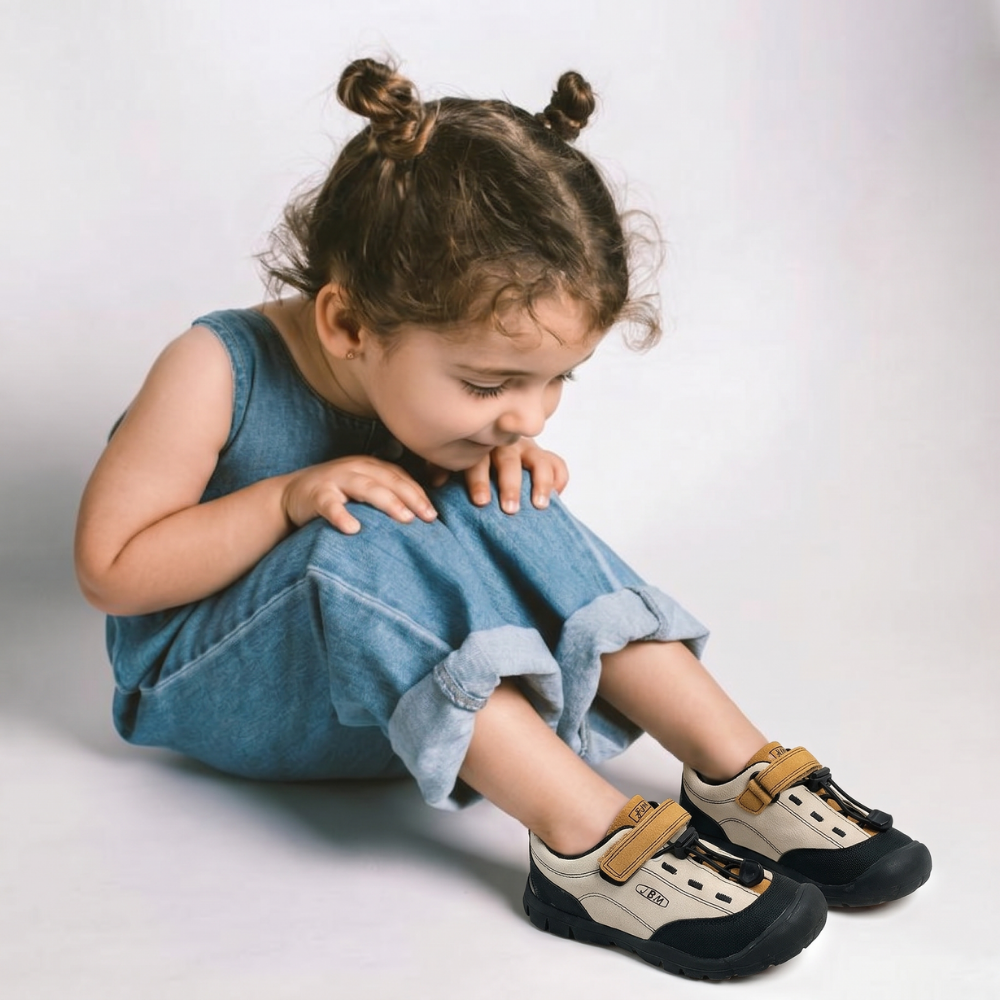 TrekGuard – Kinder Outdoor Sneakers met Klittenband