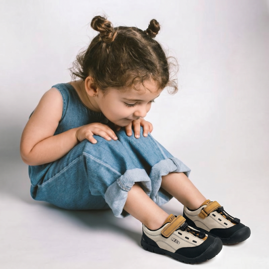 TrekGuard – Kinder Outdoor Sneakers met Klittenband