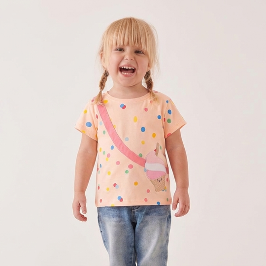 Adela – IJsje Print T-shirt