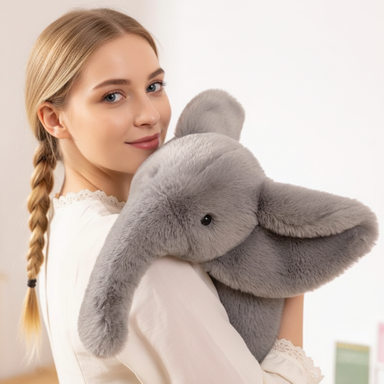 ElephantCuddle – Zachte Olifant Knuffel