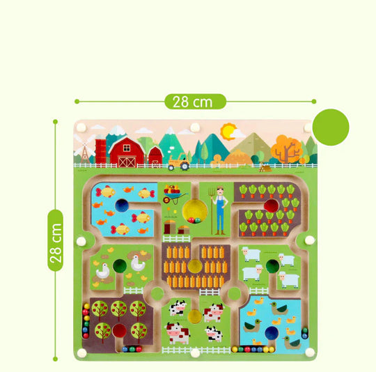 MazeMagnet™ – Magnetisch Doolhof Puzzel voor Kinderen