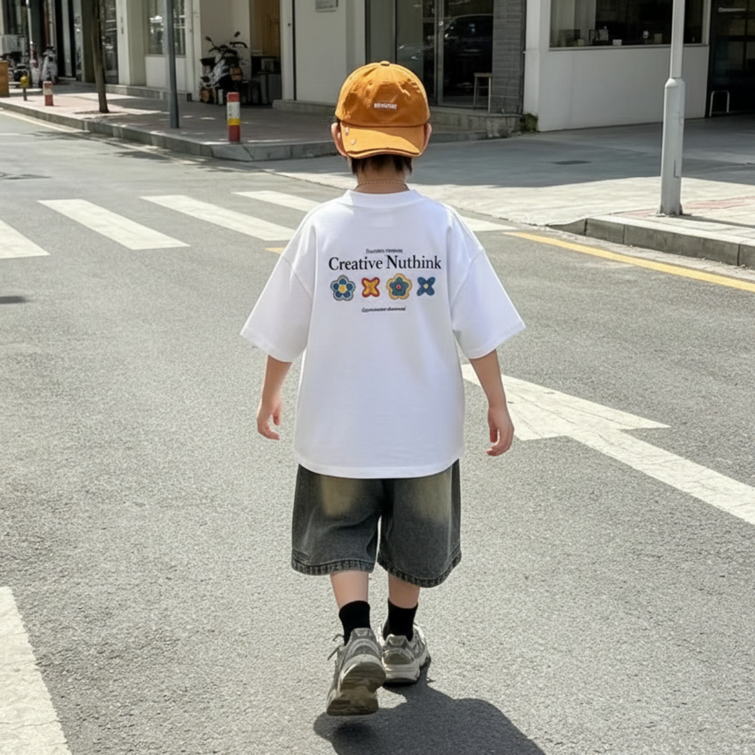 Knul kinder T-shirt vooraanzicht - Milo & Moon
