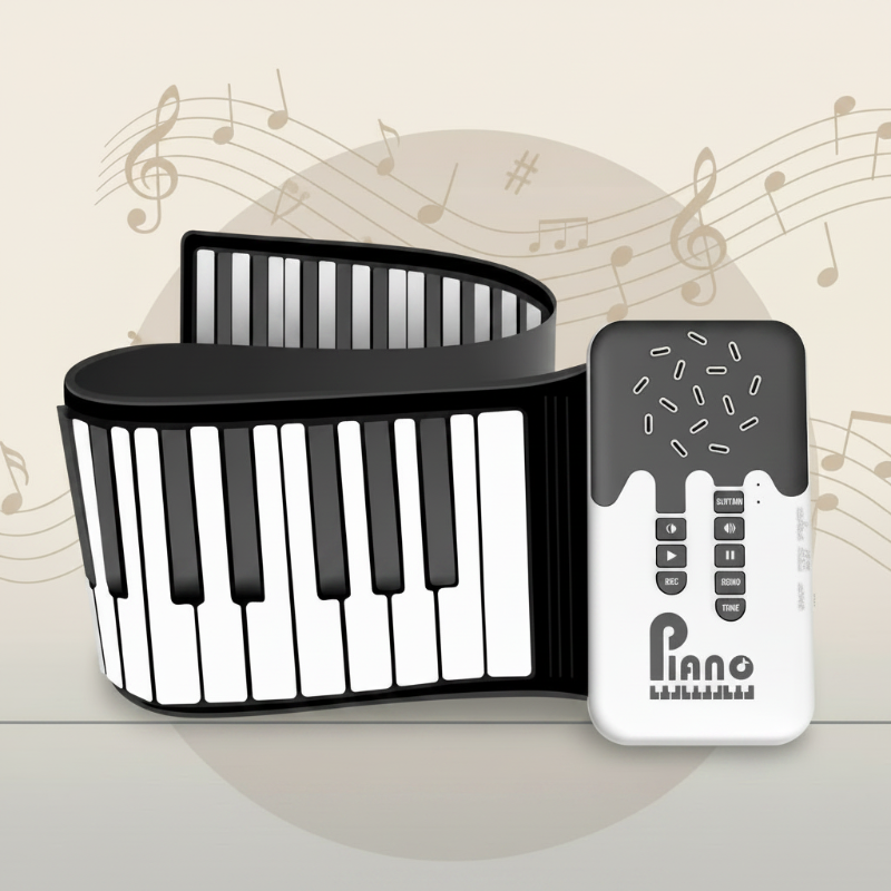 Melodino piano opgerold en draagbaar - Milo & Moon