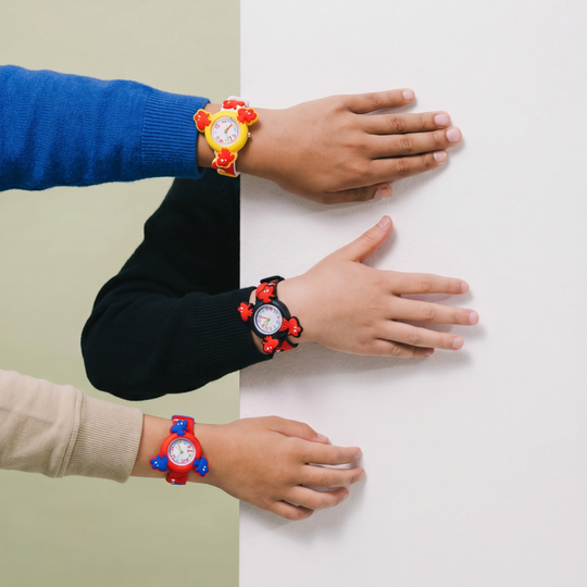 SpinHero – 3D Superheld Draaihorloge voor Kinderen