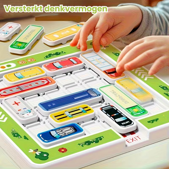 TrafficGrid™ – 22-delig Verkeerspuzzelspel met Auto’s & Wegen