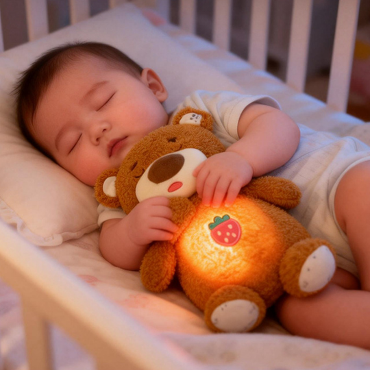 DreamBreath – Ademende Slaapknuffel met Licht & Geluid