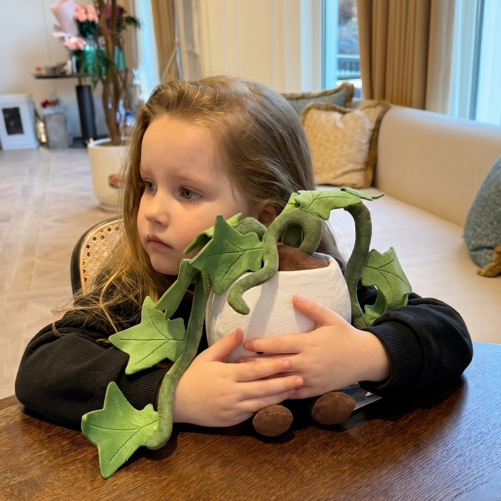 IvyCuddle – Klimop Plant Knuffel in Pot