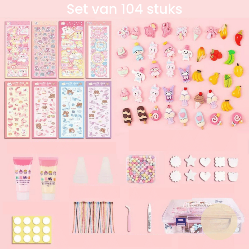 FunStickers™ – DIY Cartoon Stickerset – Creatief & Schattig
