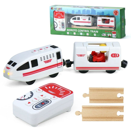 RemoteRail – Elektrische Treinset met Houten Rails