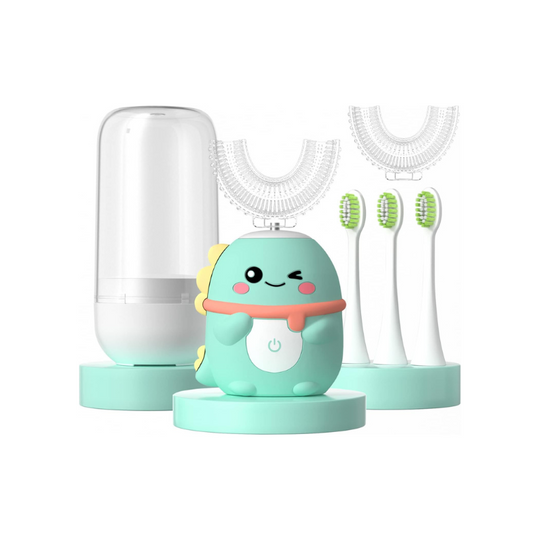 MiloBrush™ - Dino 360° Elektrische Kindertandenborstel Set