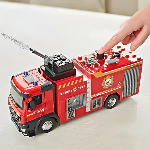 HeroRescue™ – Realistische Brandweerwagen Speelgoed – Actie, Licht & Waterplezier