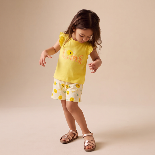 SunnySprout – Meisjes Zomerset met Ruches