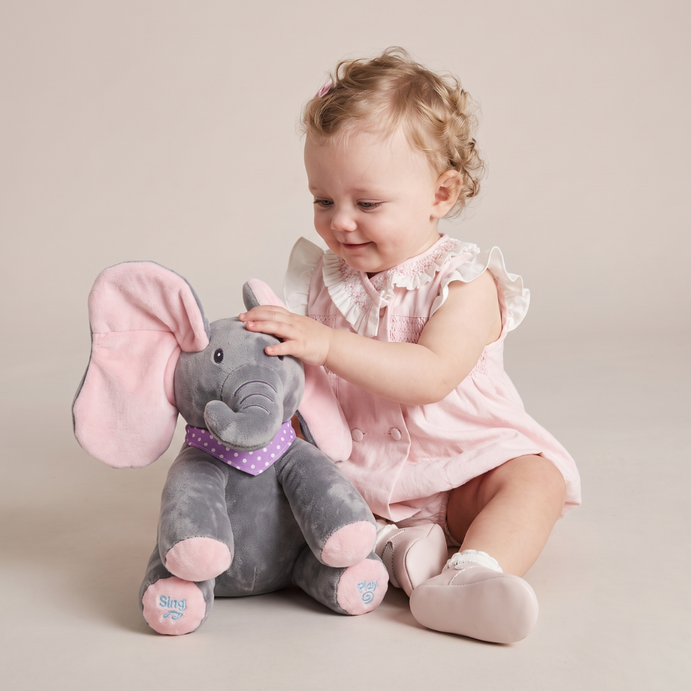 HappyBuddy George – Peekaboo Interactive Plush Toy