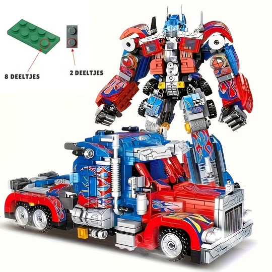 CyberBot™ – 1000-delige Transformers Bouwset – Optimus Prime & Bumblebee