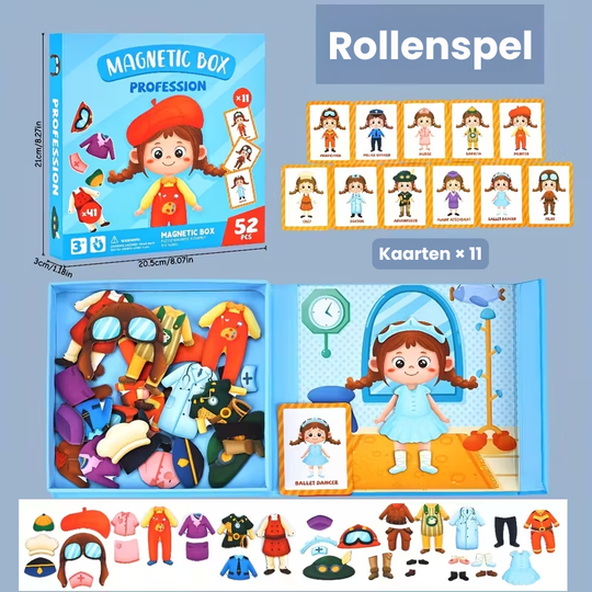 MagniDress™ – Magnetische Aankleedpuzzel voor Kinderen