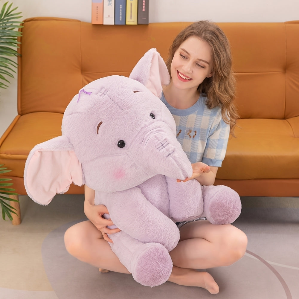 <font dir="auto" style="vertical-align: inherit;"><font dir="auto" style="vertical-align: inherit;">Jouet en peluche Dudu l'éléphant violet, cadeau d'anniversaire, poupée de machine à griffes</font></font>