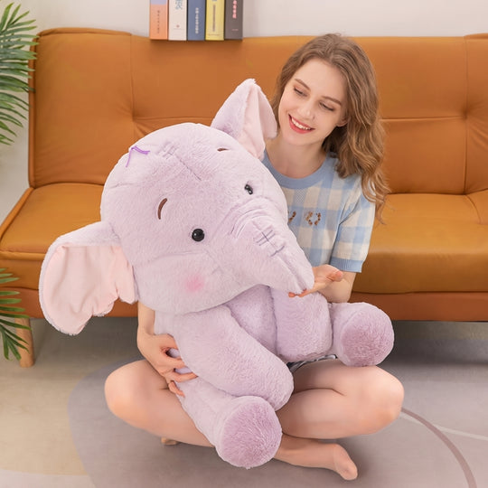 <font dir="auto" style="vertical-align: inherit;"><font dir="auto" style="vertical-align: inherit;">Jouet en peluche Dudu l'éléphant violet, cadeau d'anniversaire, poupée de machine à griffes</font></font>