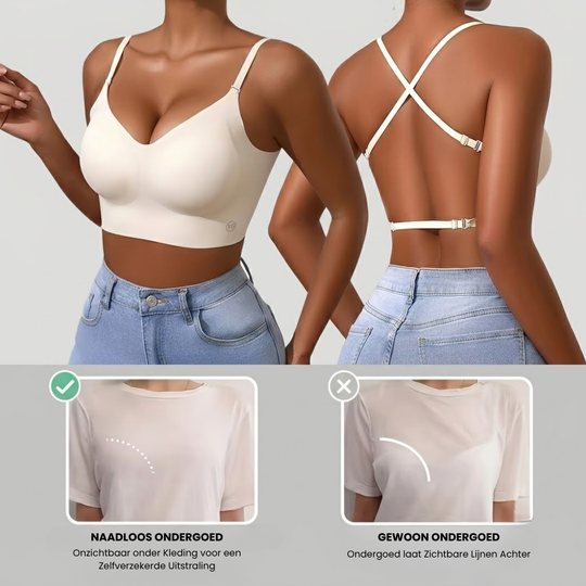 SilkyLift – Naadloze Low-Back Beha