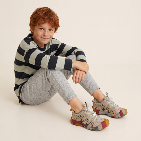 SpinTrail – Jongens Outdoor Sneakers met Draaiknop Sluiting