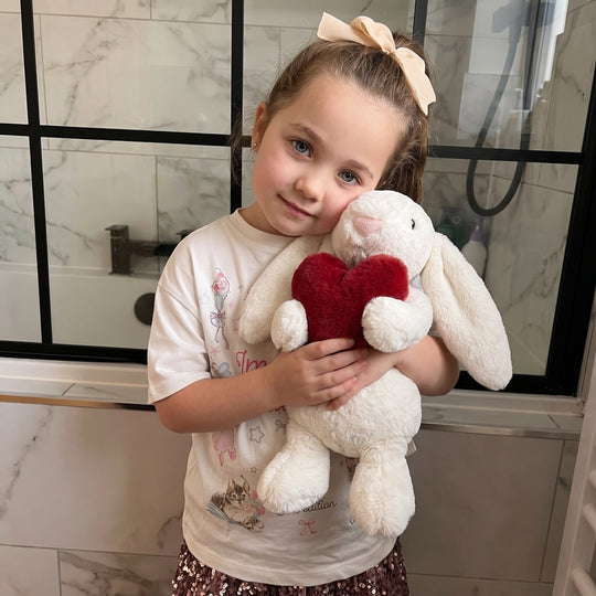 BunnyLove – Konijn Knuffel met Rood Hartje