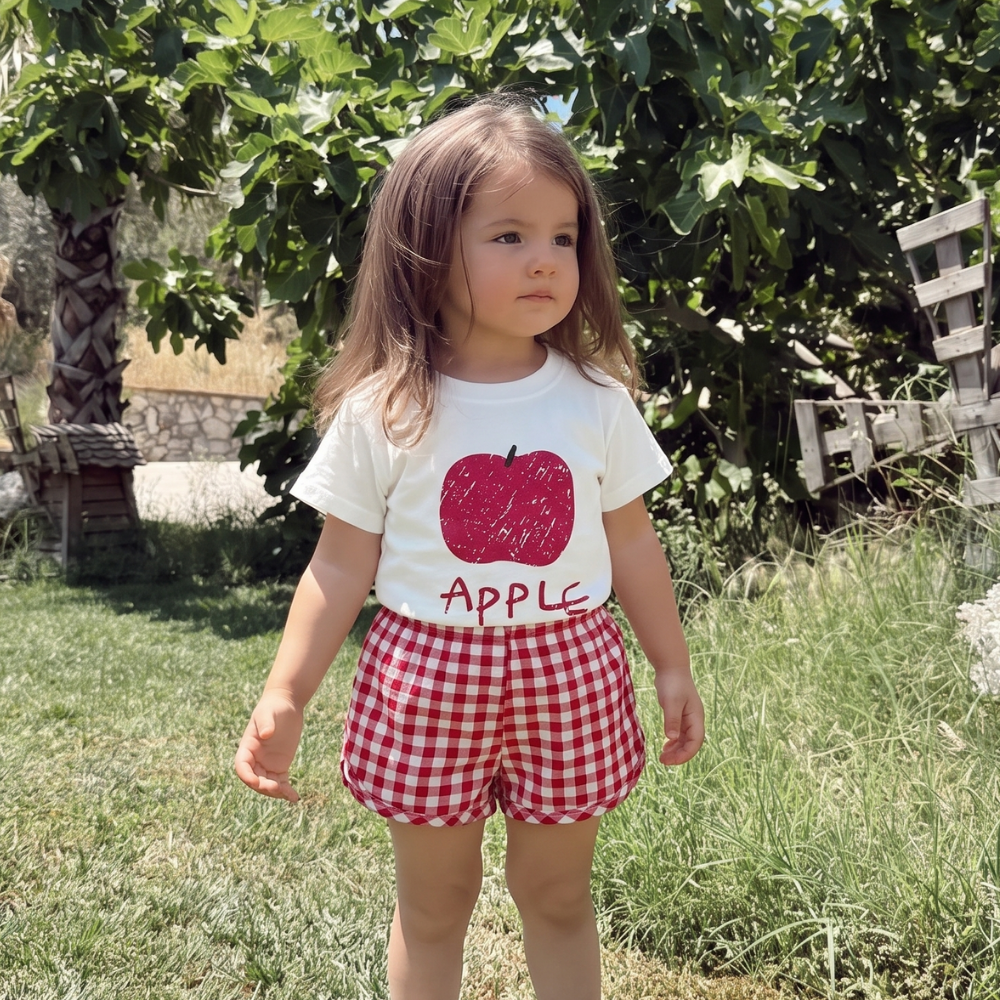 FruitBloom – Meisjes Zomerset met Fruitprint