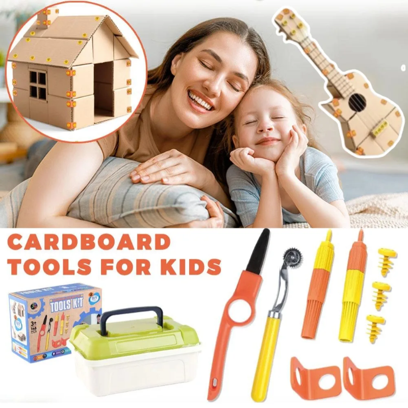 KartonKraft kindergereedschapsset - Milo & Moon